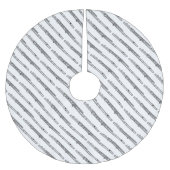 Zeichnend Muster Polyester Weihnachtsbaumdecke (Vorderseite)