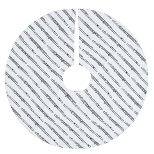 Zeichnend Muster Polyester Weihnachtsbaumdecke (Vorderseite)