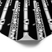 Zeichnend Muster Poster (Ecke)