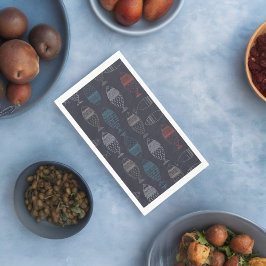 Zeichnend Muster Serviette