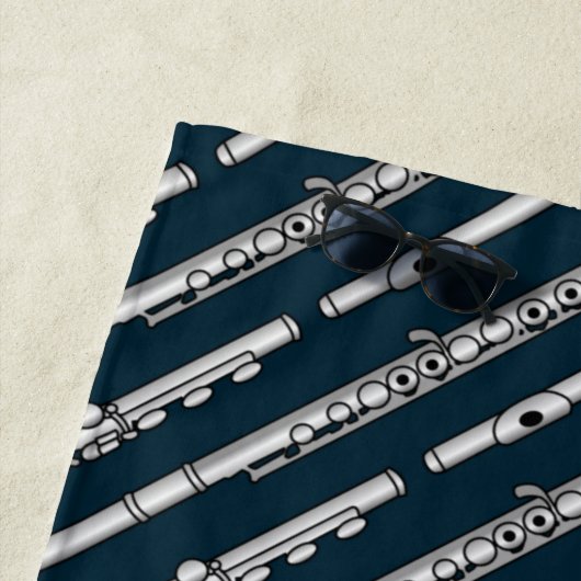 Zeichnend Muster Strandtuch (Beispiel)