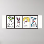 Zeichnend Muttern Poster (Vorne)