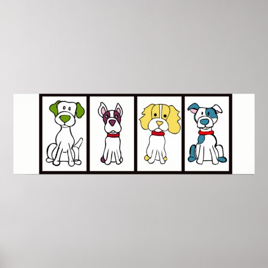 Zeichnend Muttern Poster (Vorne)