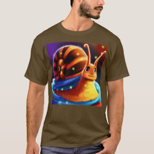 Zeichnend niedliche Schnecke T-Shirt