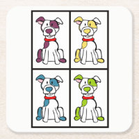 Zeichnend niedlicher Hund - Bully Rasse