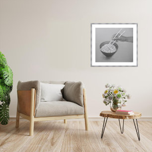 Zeichnend Noodles - Archivdruck Poster