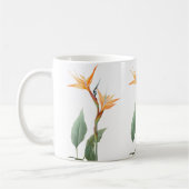 Zeichnend Paradiesvogel (Blume) Kaffeetasse (Links)