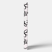 zeichnend personalisiertes Blumenhandy in Schwarzw Case-Mate iPhone Hülle (Rückseite / Rechts)