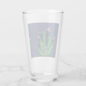 Zeichnend Pflanze aus Glas (Rückseite)