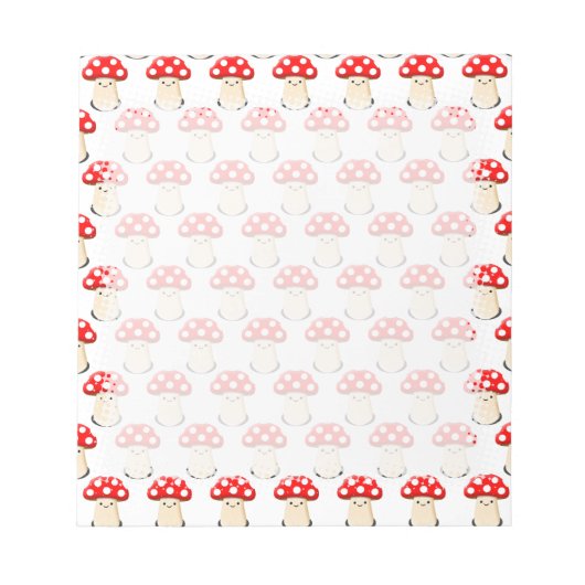 Zeichnend Pilz Notizblock (Vorderseite)