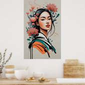 zeichnend poster (Küche)