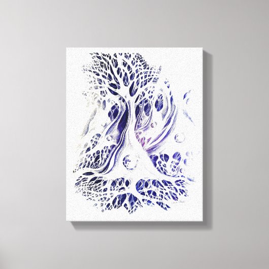 Zeichnend Pyramidenneuronen  Leinwanddruck (Vorderseite)