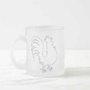 Zeichnend Raster Mattglastasse