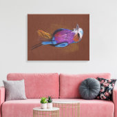 Zeichnend Rollenstift Leinwanddruck (Insitu (Wohnzimmer))