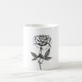 zeichnend Rose Kaffeetasse (Mittel)