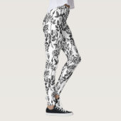 zeichnend Rose Leggings (Rechts)