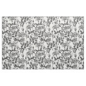 Zeichnend Rose Stoff (Yard (91,4 cm))