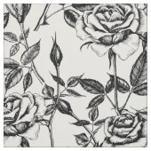 Zeichnend Rose Stoff (Muster)