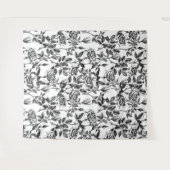 zeichnend Rose Wandteppich (Vorderseite (Horizontal))