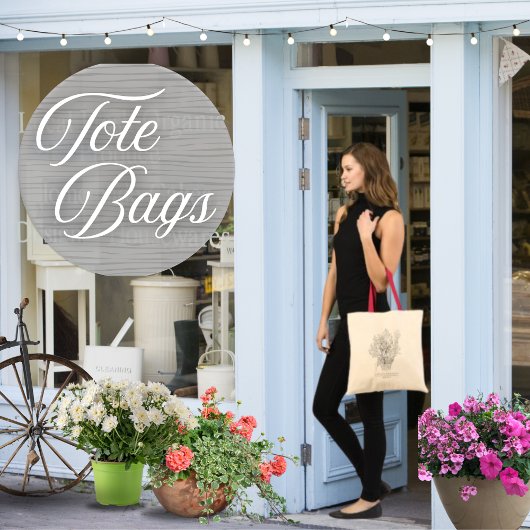 Zeichnend Schrift Tragetasche