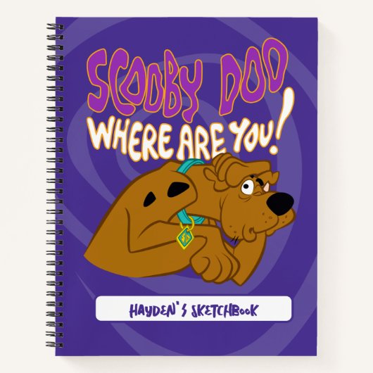 Zeichnend Scooby-Doo Notizblock (Vorderseite)
