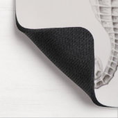 Zeichnend Seepferd an der Küste Mousepad (Ecke)