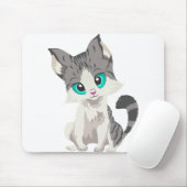 Zeichnend Skizze für die Katze Mousepad (Mit Mouse)