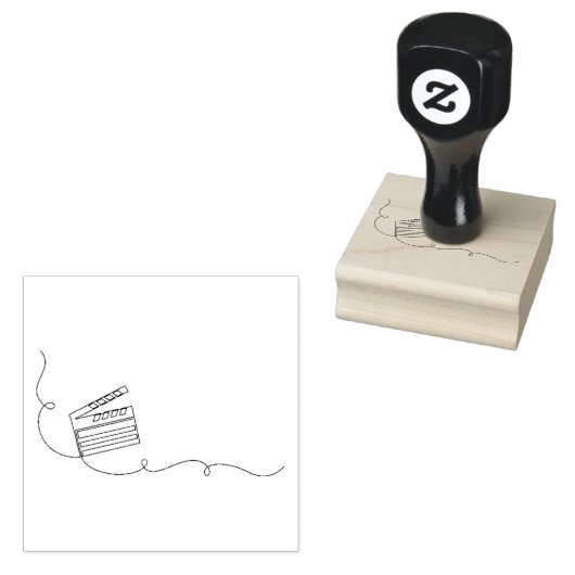 Zeichnend Skizze Gummistempel (Stempel)