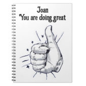 Zeichnend Stift Notizblock (Vorderseite)