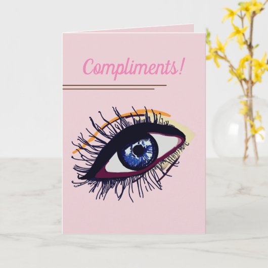 Zeichnend Textgrüßkarte Karte (Gelbe Blume)