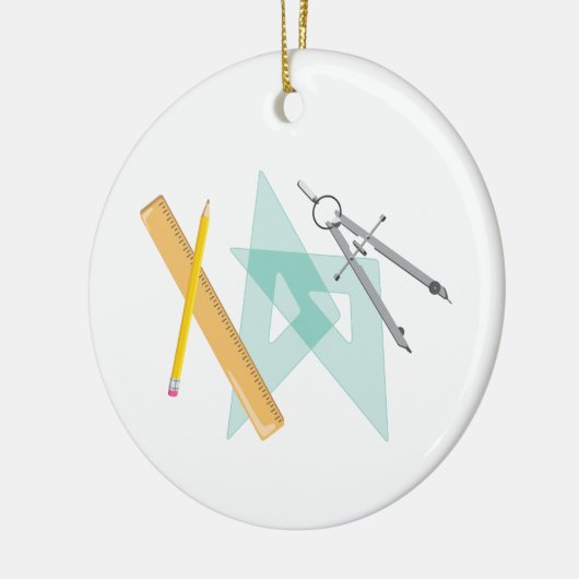 Zeichnend Tools Keramik Ornament (Links)