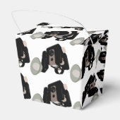 zeichnend Vintage Kamera Geschenkschachtel (Rückseite)