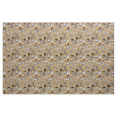 Zeichnend Vintages Zuchttier  Stoff (Fat Quarter (45,7 x 55,9 cm))