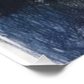 Zeichnend Wald Poster (Ecke)