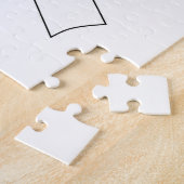 Zeichnend Weißband Puzzle (Seite)