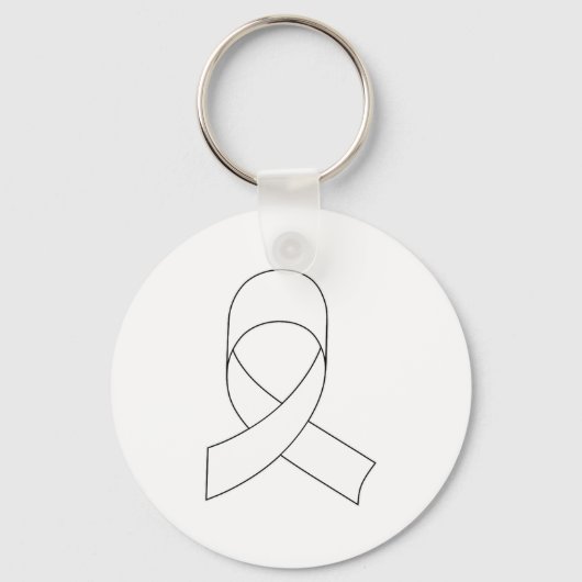 Zeichnend Weißband Schlüsselanhänger (Vorderseite)