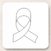 Zeichnend Weißband Untersetzer (Vorderseite)