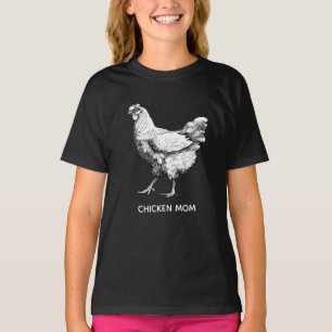 Zeichnend Weißhühnchen T-Shirt