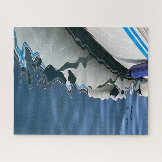 Zeichnend Wellen Puzzle (Horizontal)