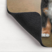 Zeichnend Welpe Bernese Mountain Dog Mousepad (Ecke)