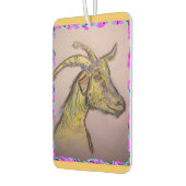 zeichnend Ziege Autolufterfrischer (Links)