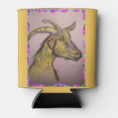 zeichnend Ziege Dosenkühler (Vorderseite)