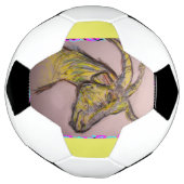zeichnend Ziege Fußball (Gedreht)