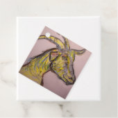 Zeichnend Ziege Geschenkanhänger (Beispiel)