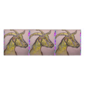 zeichnend Ziege Namenschild (Vorderseite)