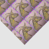 zeichnend Ziege Seidenpapier (Ausschnitt)