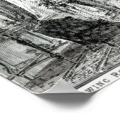 Zeichnend Zimmer im Louis-Seize-Stil Poster (Ecke)