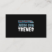 Zeichnend Zugfahrzeug-Lokomotive-Set Visitenkarte (Rückseite)