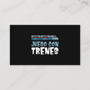 Zeichnend Zugfahrzeug-Lokomotive-Set Visitenkarte