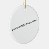 "Zeichnende " Flöte Keramikornament (Rechts)